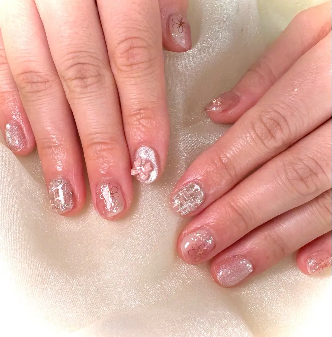 ネイル ハンドネイル nail salon quartettoのネイルデザイン