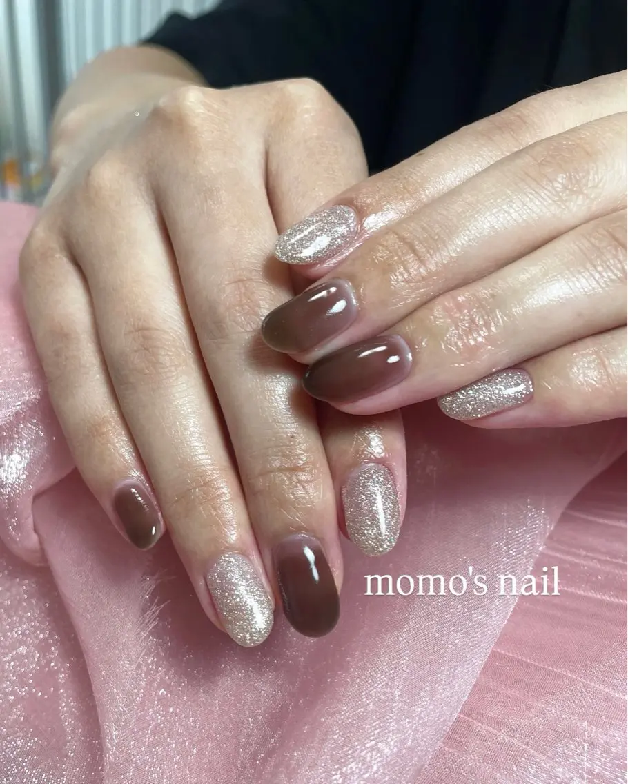 ネイル ハンドネイル momo's nail emiのネイルデザイン