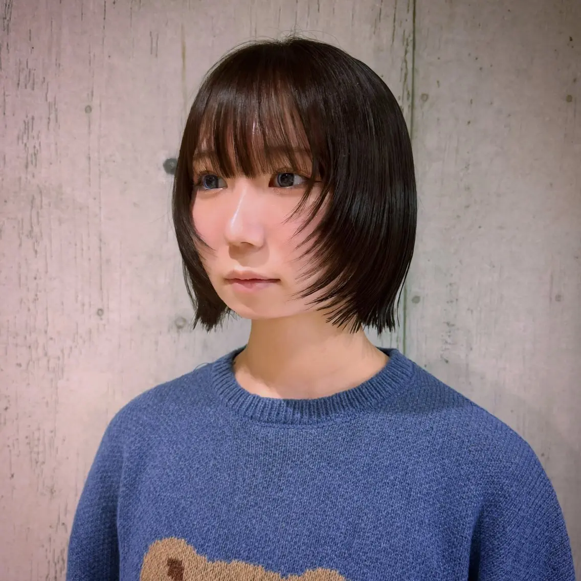 ショート カラー カット ヘアカラー トリートメント 柔め透明感血色カラー 暖色/レイヤー/ゆいのヘアスタイル