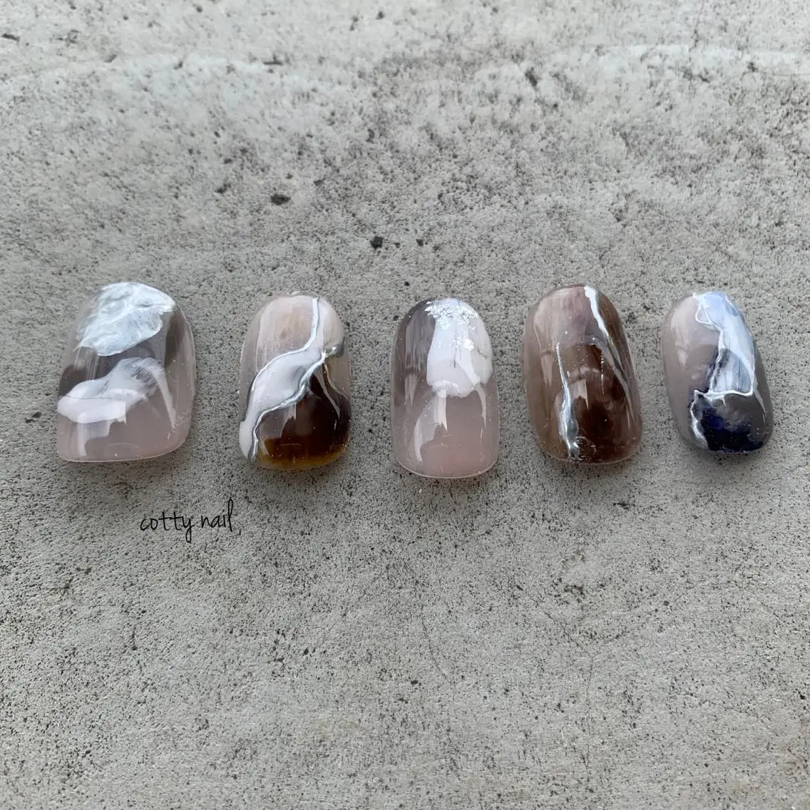 ネイル ジェルネイル ニュアンスネイル 春ネイル cottynail -miki-のその他イメージ