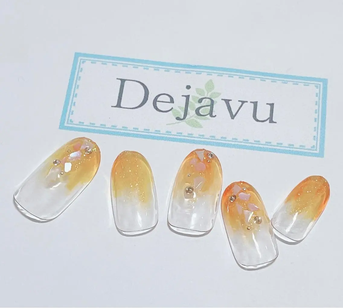 ネイル アートネイル 夏ネイル Nail salon Dejavu 🌿のネイルデザイン