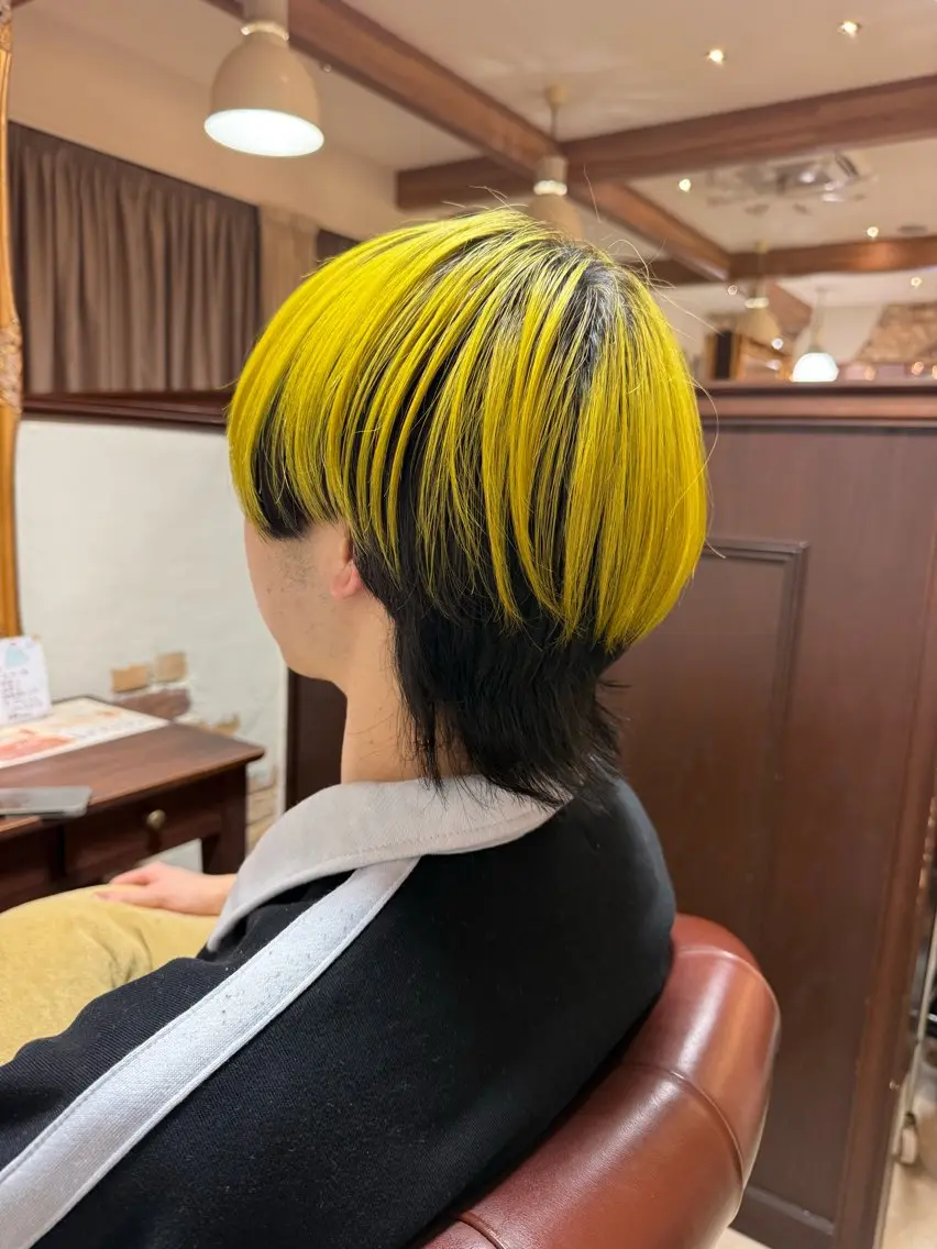 メンズ 安中 莉椰のヘアスタイル