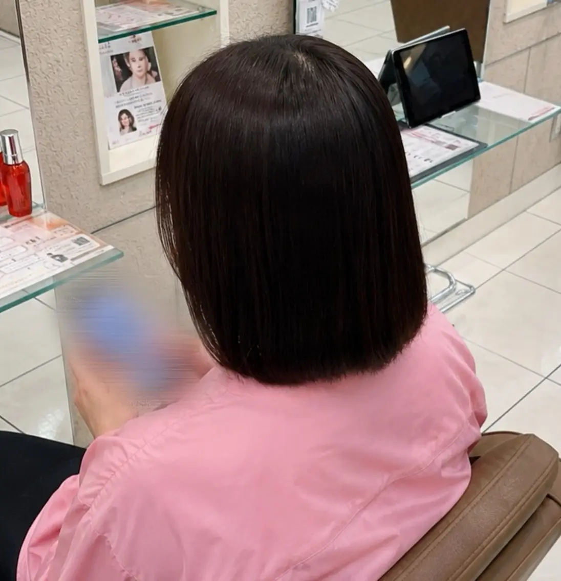 ミディアム カラー ヘアカラー トリートメント 🫧透明感 ×艶🫧 吉田 陽菜のヘアスタイル