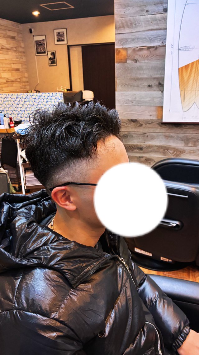 ショート シュン/ カットモデル上永谷✨のヘアスタイル