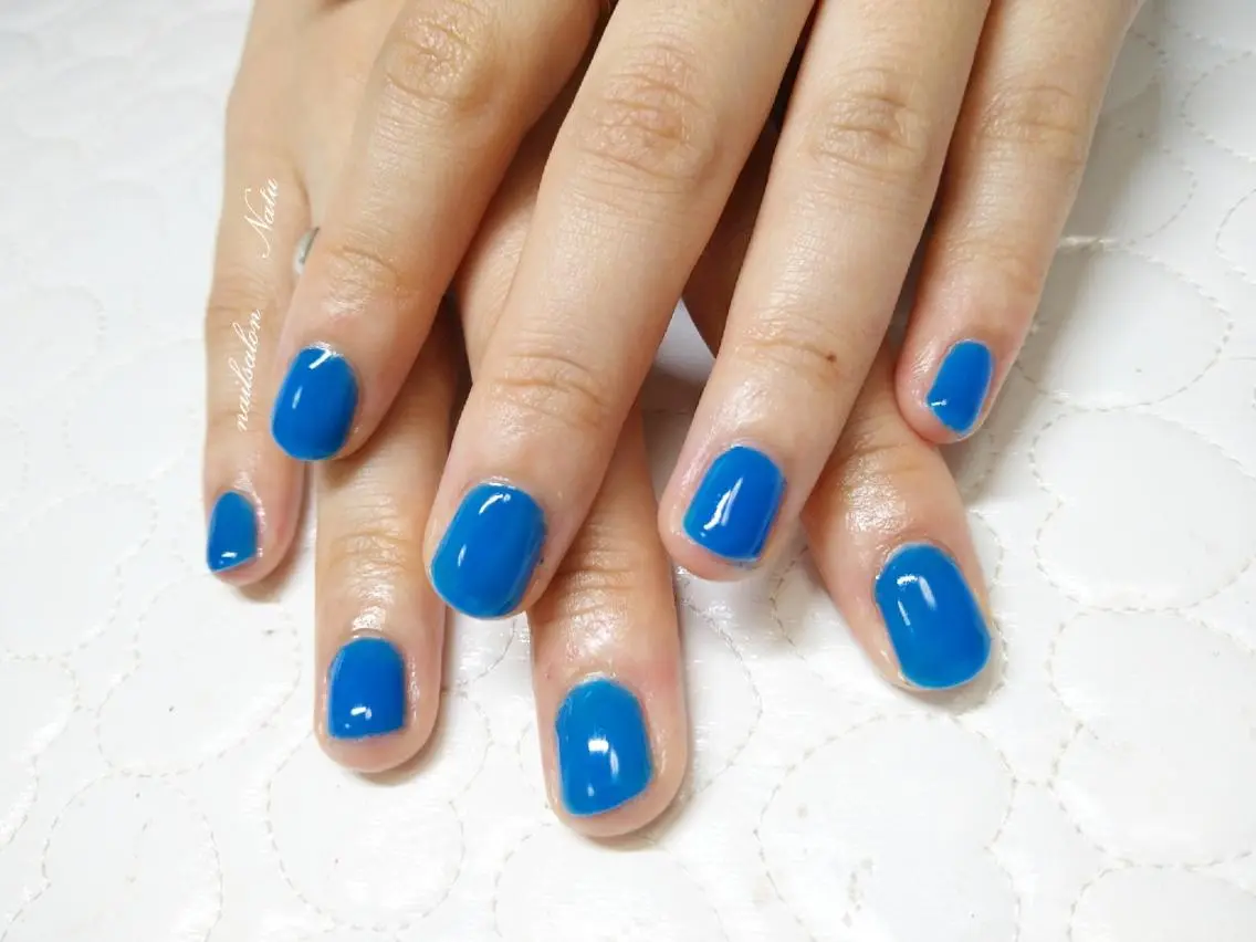 ネイル ラメ(グリッター) ワンカラーネイル nailsalon　 Natuのネイルデザイン