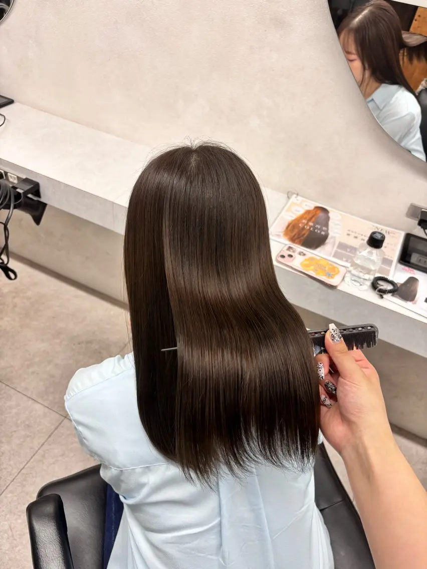 ミディアム カラー カット ヘアカラー ‪🔆‬ハイトーン ‪🔆‬AYAKAのヘアスタイル