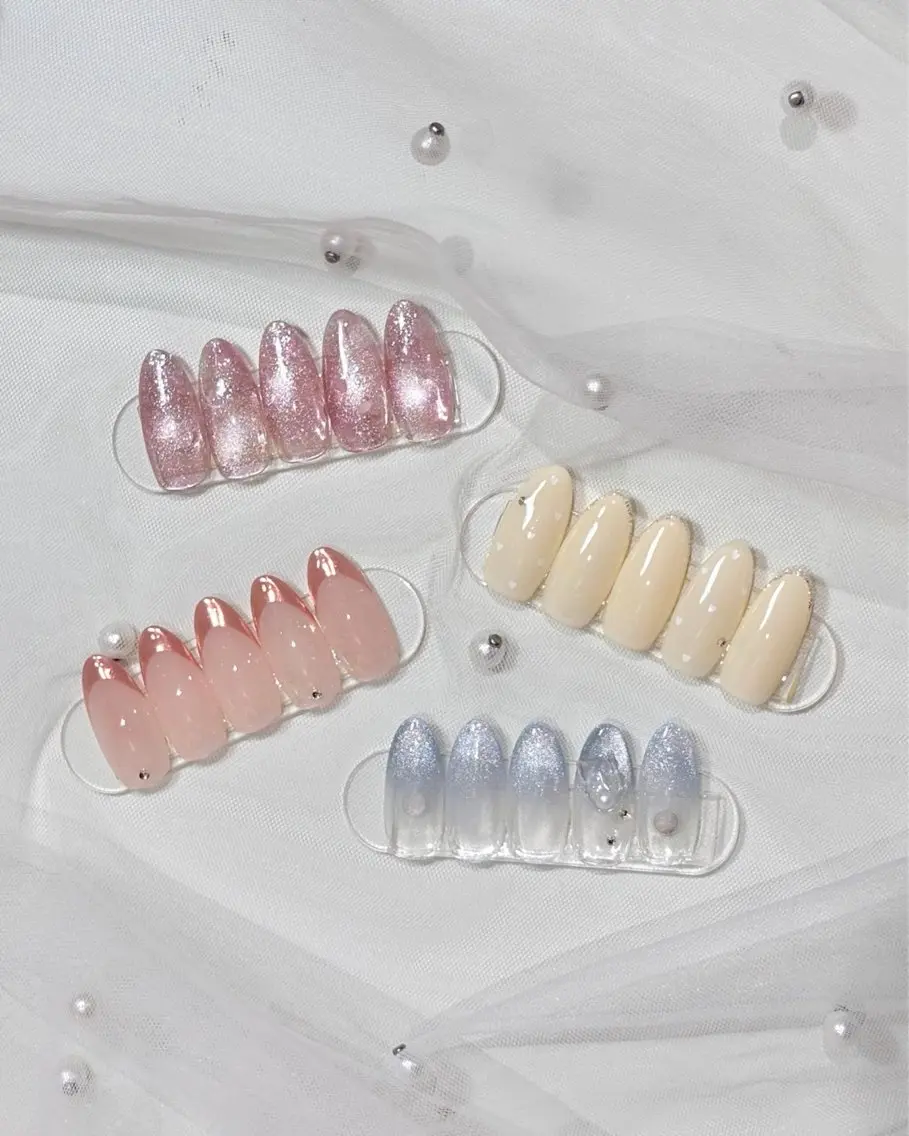 ネイル ハンドネイル 𝐴𝑘𝑎𝑟𝑖 🤎のネイルデザイン