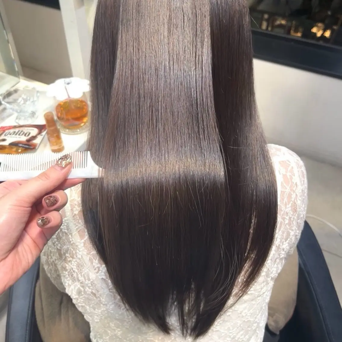 ロング カラー ヘアカラー トリートメント 🎀愛されモテ カラー🎀/moeのヘアスタイル