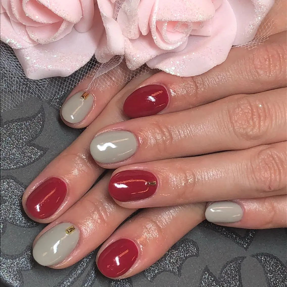 ネイル ストーンネイル KIREIE NAILSのネイルデザイン