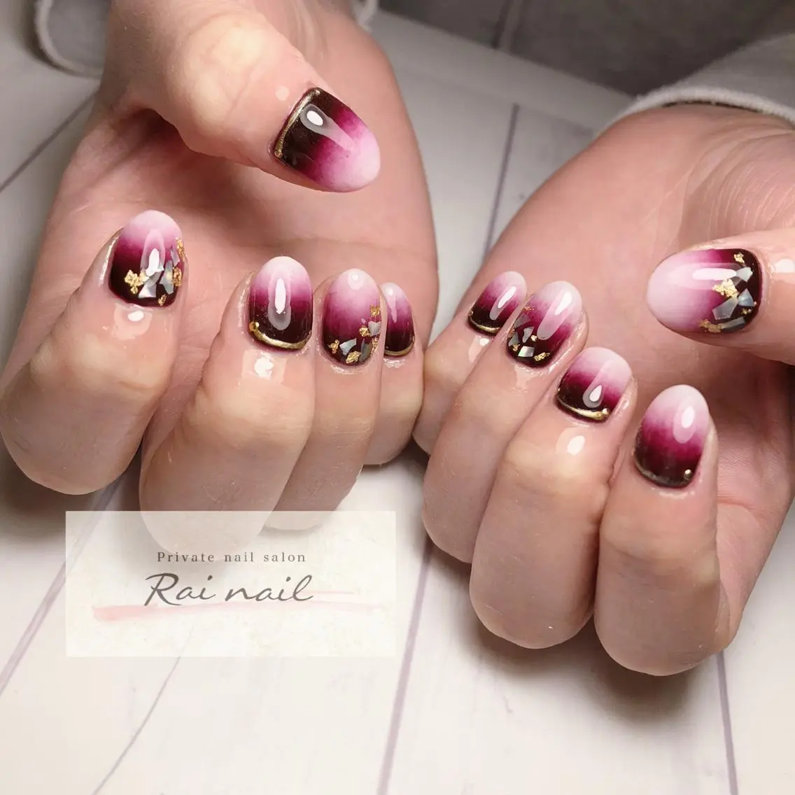 ネイル ハンドネイル Rai nail_ Risaのネイルデザイン