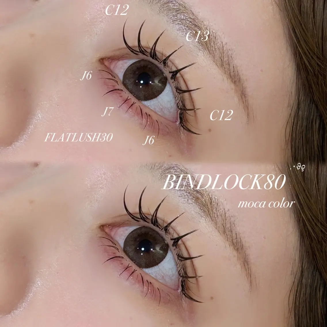 マツエク・マツパ CreBiA🎀 ayaのマツエク・マツパデザイン