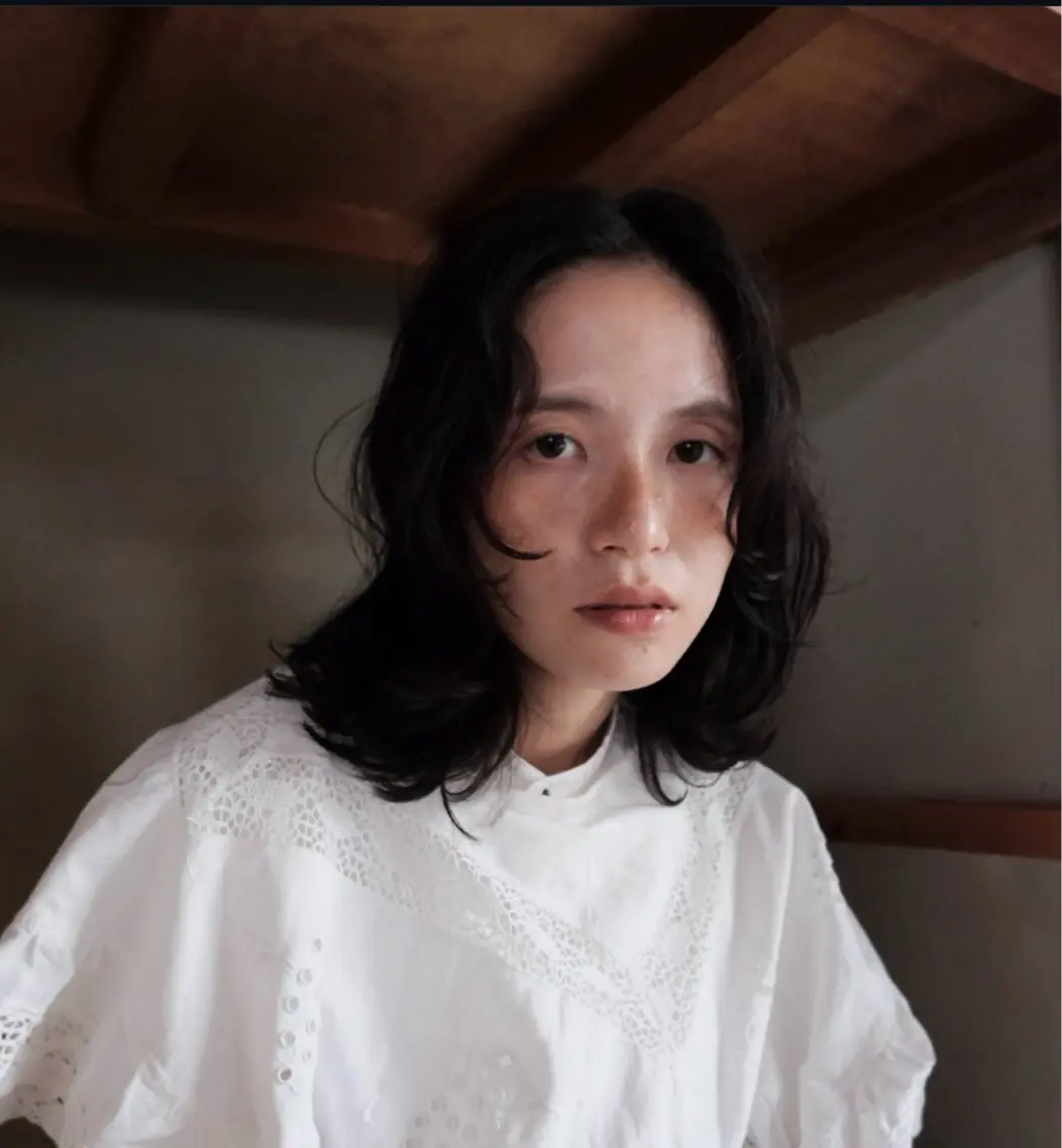 ミディアム 🦢パーマモデル 様募集中🦢AI🫧のヘアスタイル