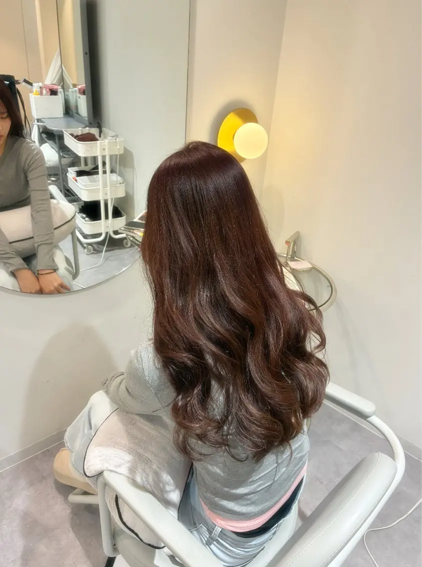 カラー 石井綾華🩰 ブリーチモデル募集✨のヘアスタイル