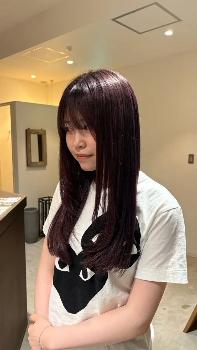 ロング カラー ヘアカラー Dreap anのヘアスタイル