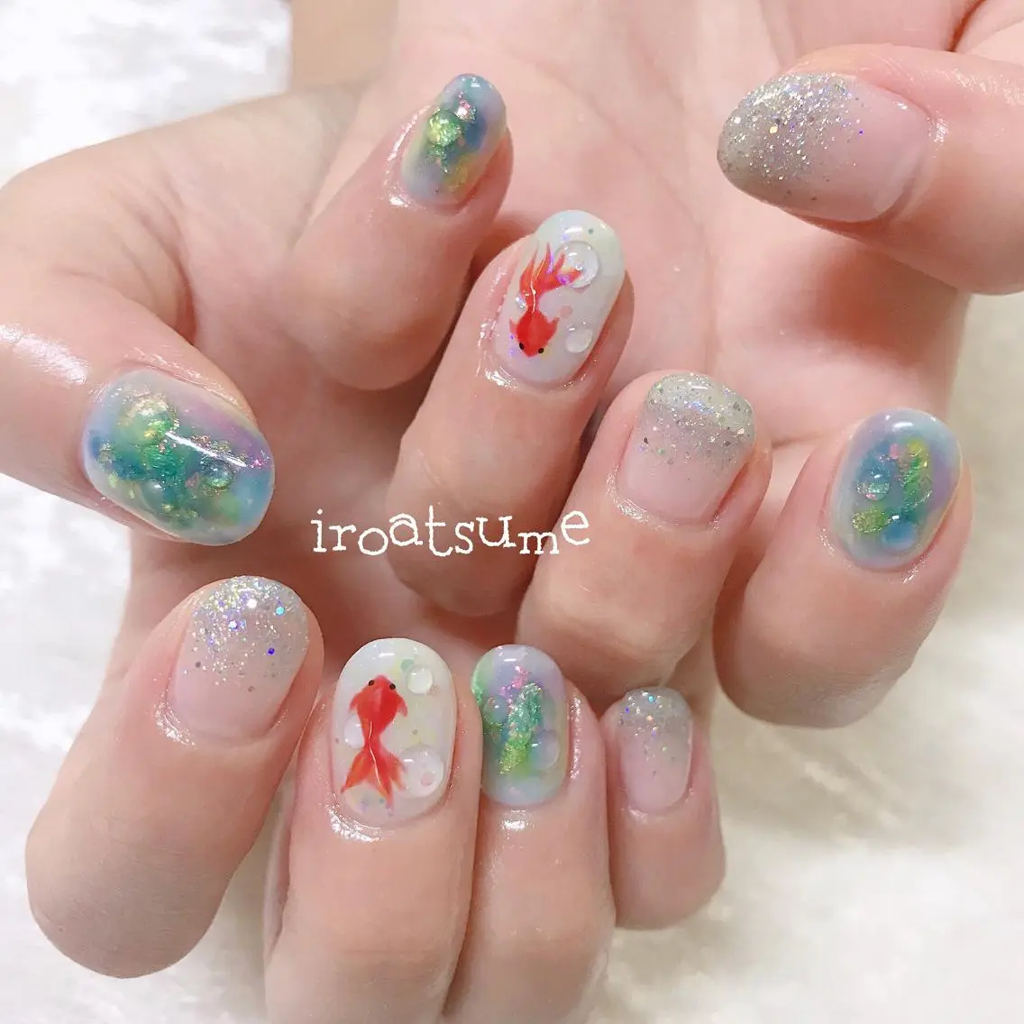 ネイル nail salon iroatsumeのネイルデザイン