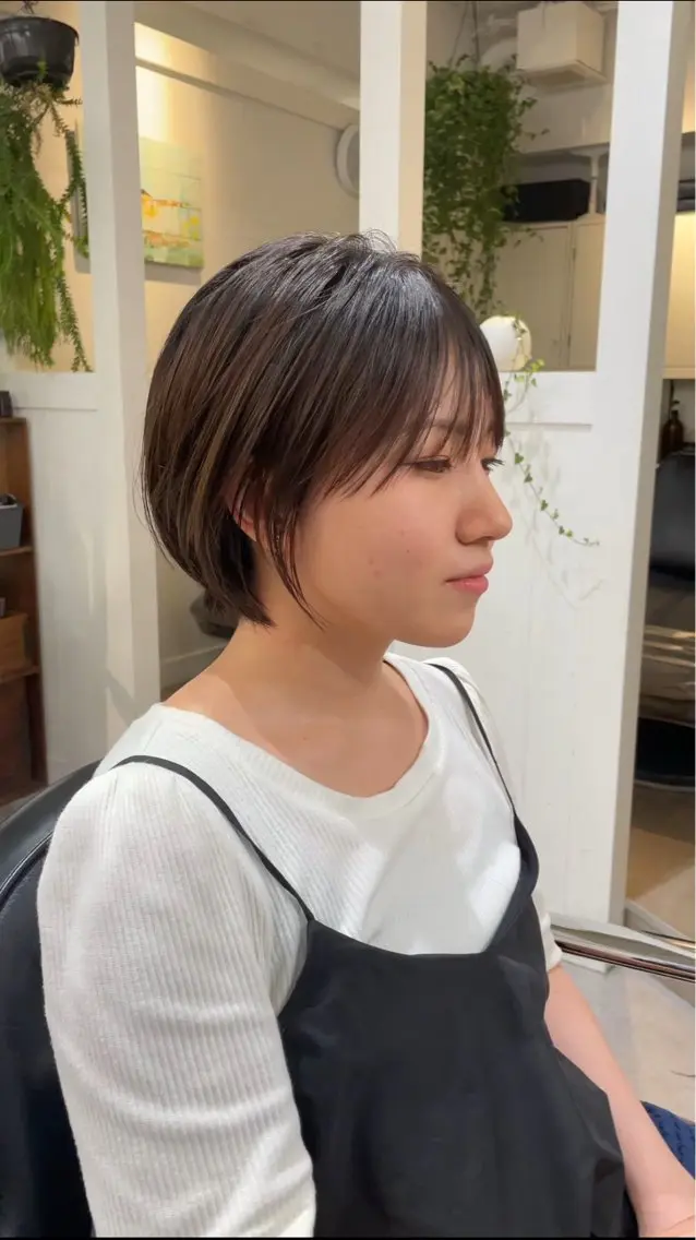 ショート ショートボブ ボブ ショートヘア 表参道【髪質改善】 宮嶋勇太のヘアスタイル