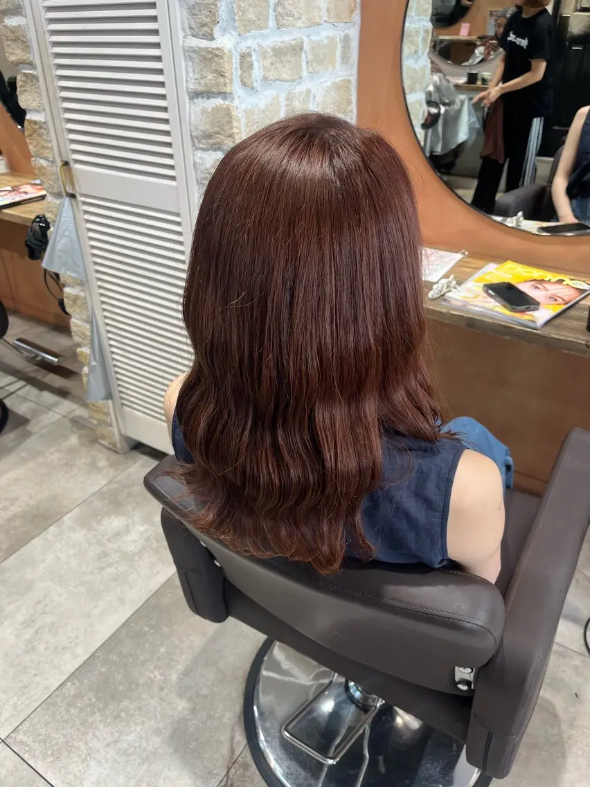 ロング カラー ヘアカラー 松本 耀清のヘアスタイル