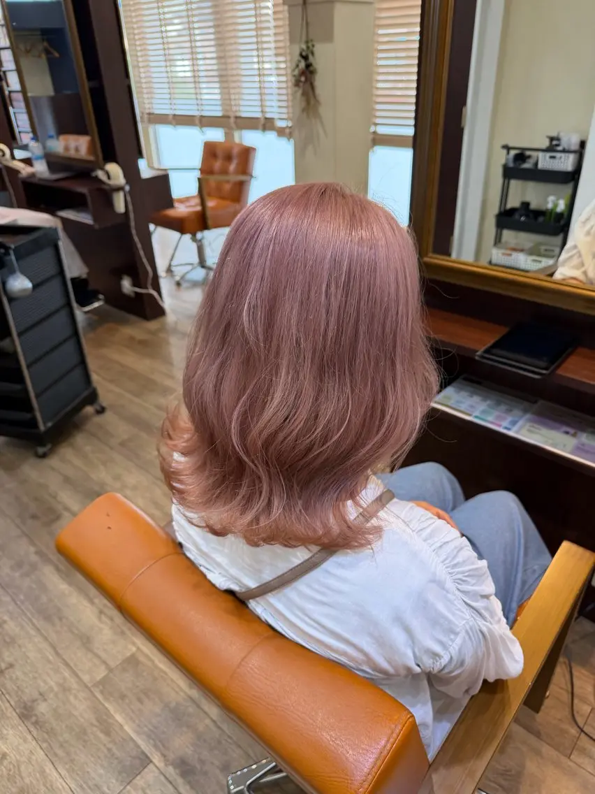 ミディアム ヘアカラー トリートメント envogue ゆりのヘアスタイル
