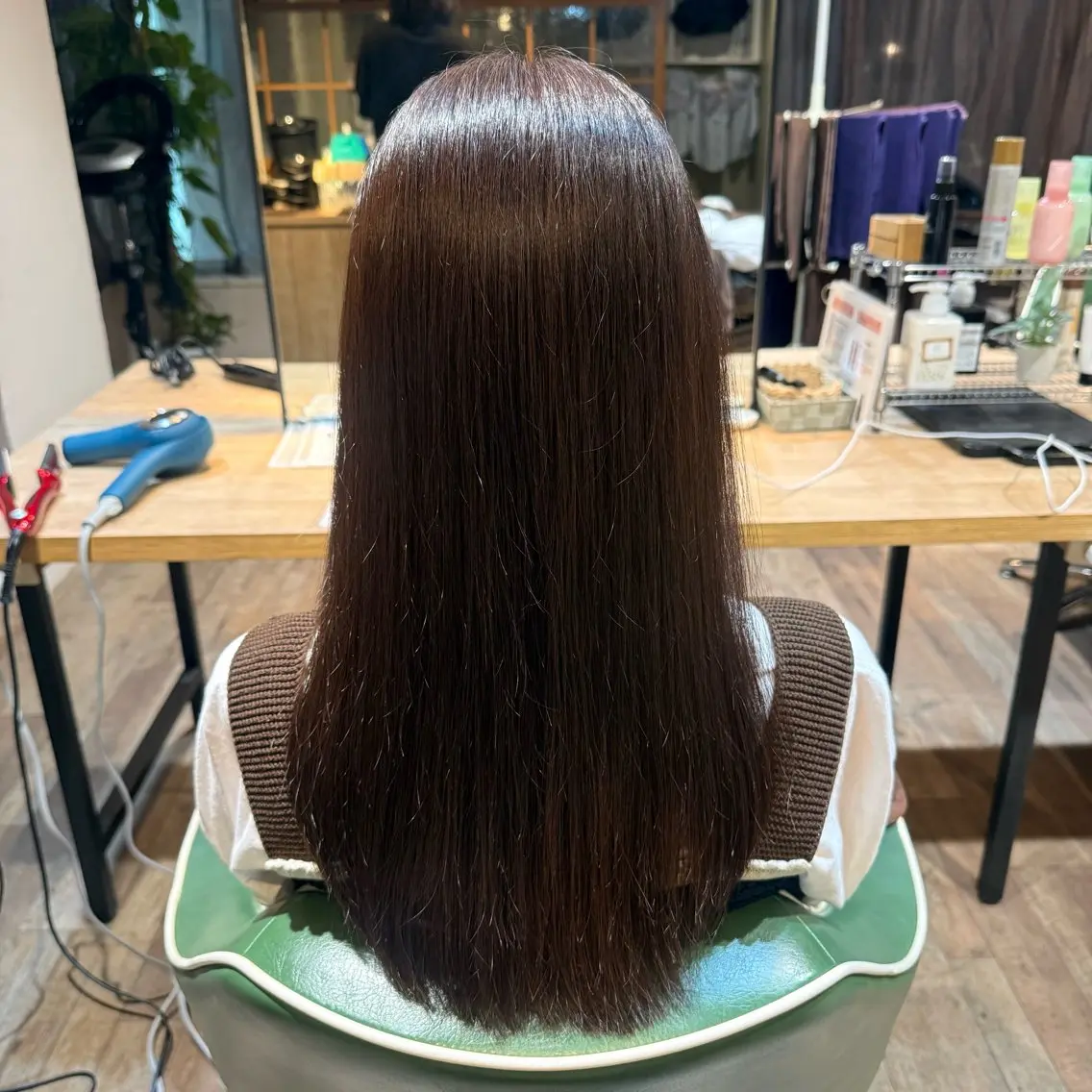 セミロング カラー ブラウンカラー ヘアカラー トリートメント ✵ ✯MOMOKA✯ ✵のヘアスタイル