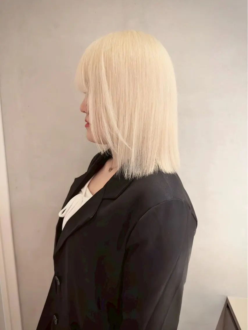 🦋業界最高峰🦋ケアブリーチ×ケアカラー×システムトリートメント 梅田/ハイトーン/韓国/ホワイトの写真