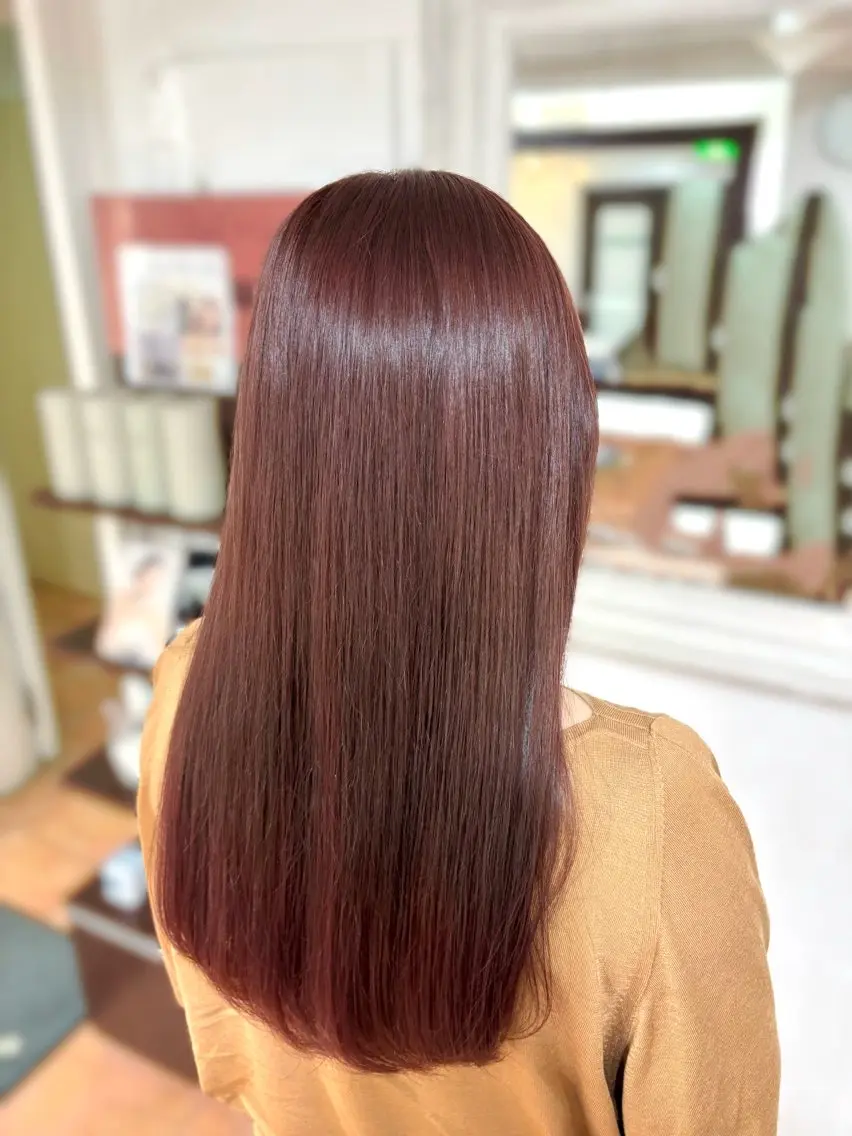 ロング カラー ヘアカラー 🫧透明感カラー🫧 きっかのヘアスタイル