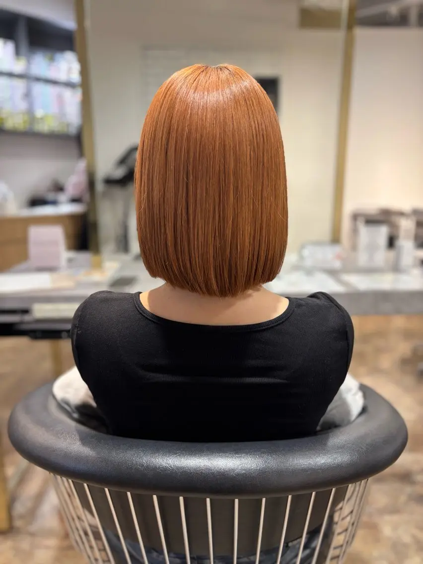 ショート ボブ 札幌美容室♡西塔 瑠音🎀のヘアスタイル