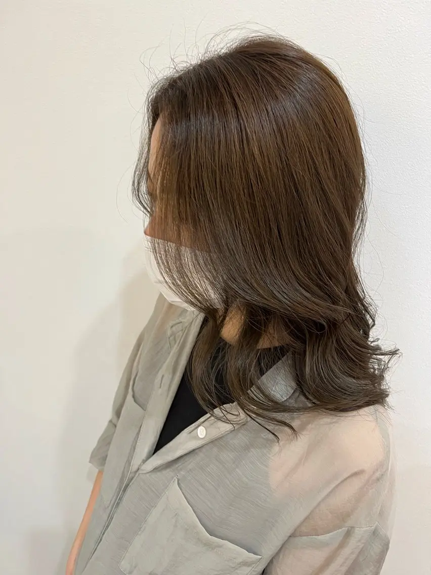 セミロング soelle Hanaのヘアスタイル