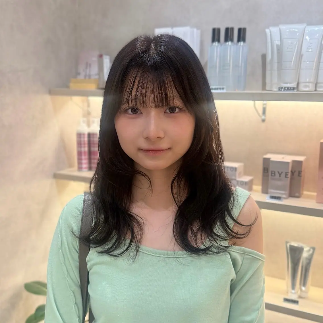 ロング カット ヘアカラー トリートメント Zina /半個室 サロン .⋆𝜗𝜚のヘアスタイル