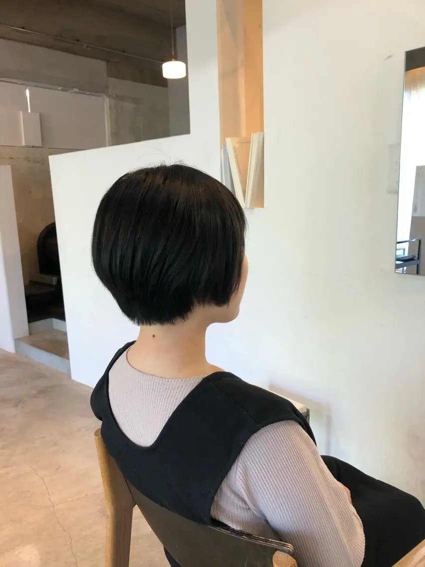 ショート ショートボブ ボブ ショートヘア 竹内 絢香のヘアスタイル