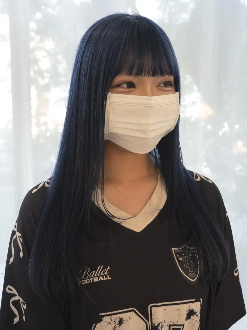 ロング カット ヘアカラー 古畑 愛美のヘアスタイル