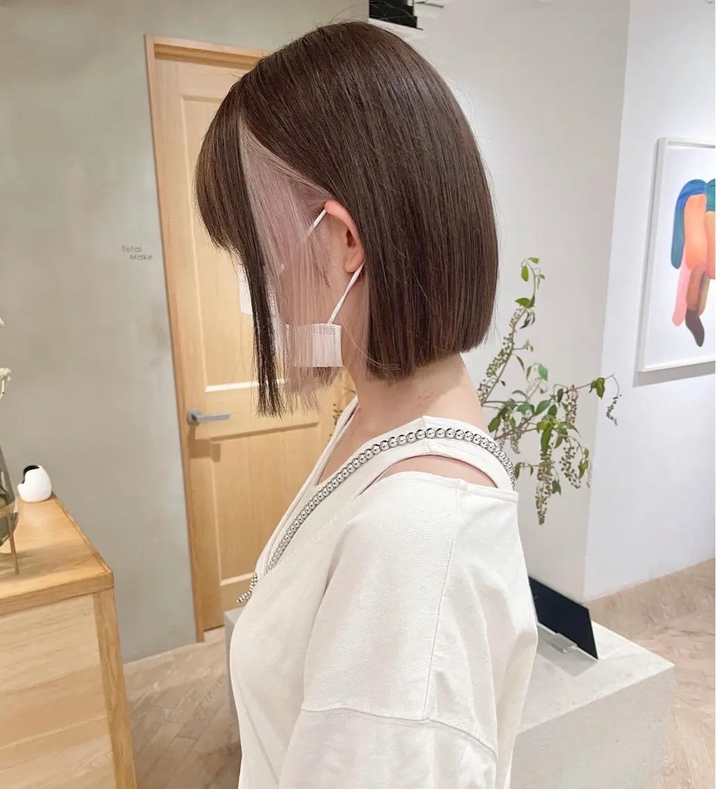 【ぷちイメチェン】🫧カット＋イヤリングカラー＋超音波艶髪トリートメント🫧の写真