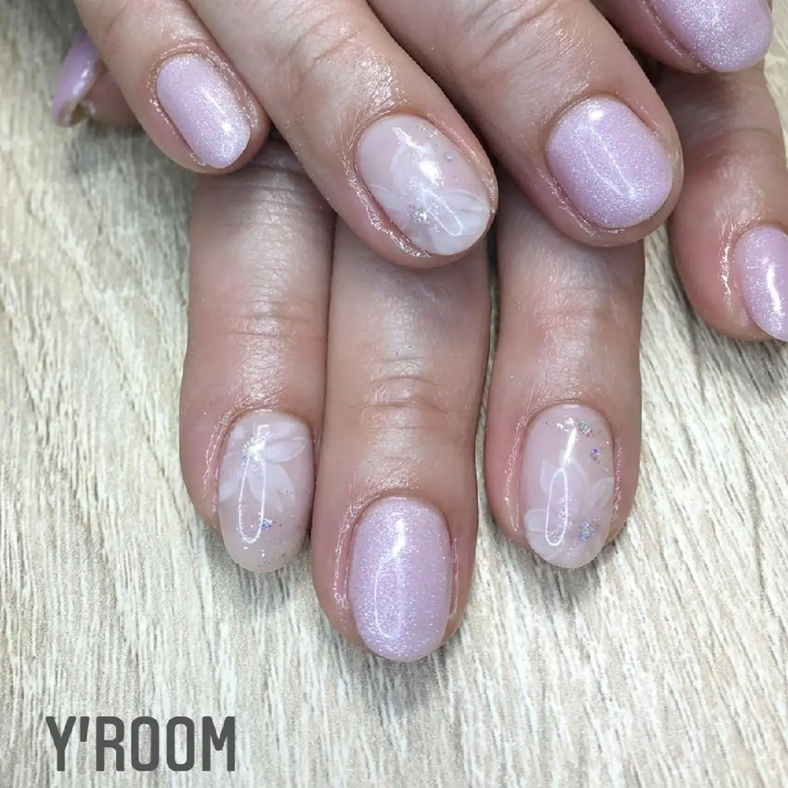 ネイル 桜ネイル 入学式 フラッシュネイル ジェルネイル 卒業式 ハンドネイル YUKA （ネイリスト）のネイルデザイン