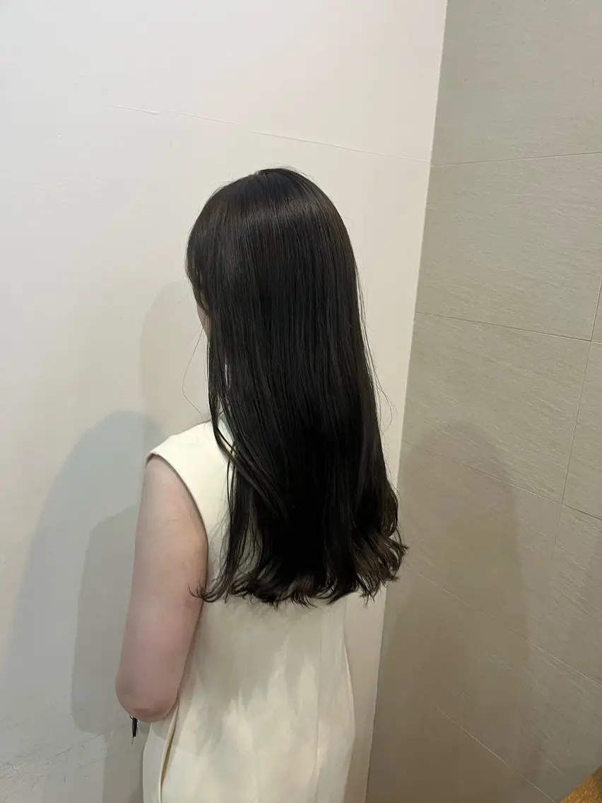 暗髪カラー➕ベーシックトリートメント➕marbbの写真