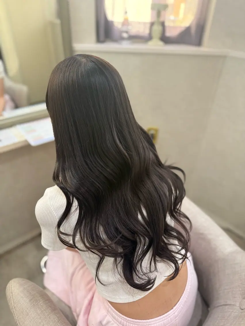 ロング カラー カット ヘアカラー トリートメント 🎀髪質改善/艶カラ ー/大宮/そら🎀のヘアスタイル