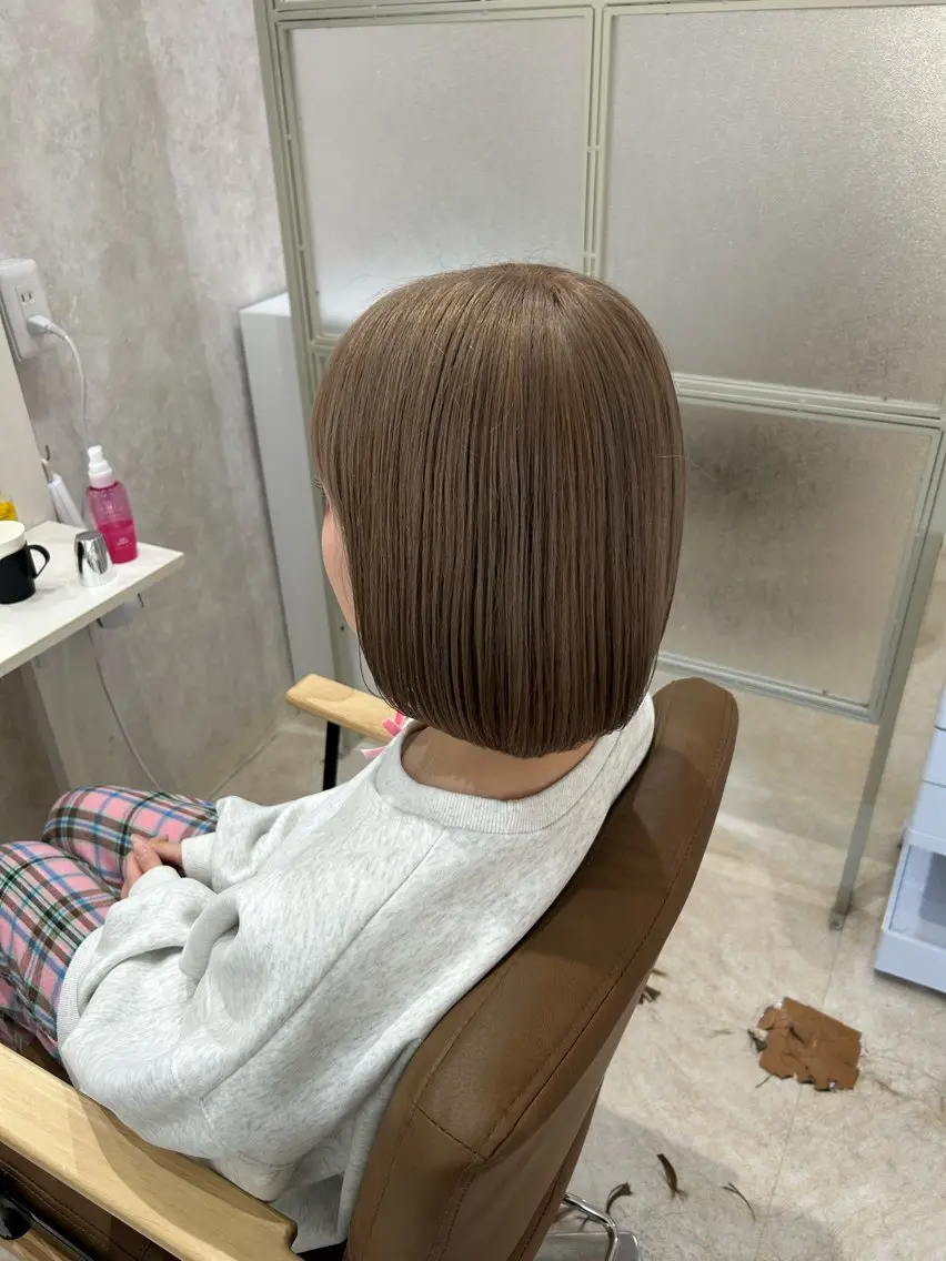 ショート カラー ヘアカラー トリートメント ヘアセット 💙まこと💙艶 カラー(Rico)のヘアスタイル