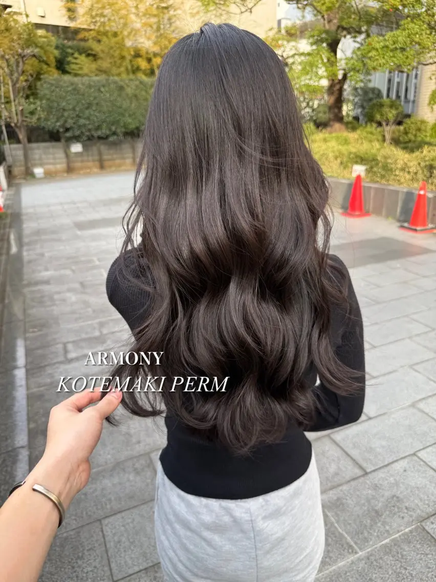 ロング パーマ 髪質改善 RYOのヘアスタイル