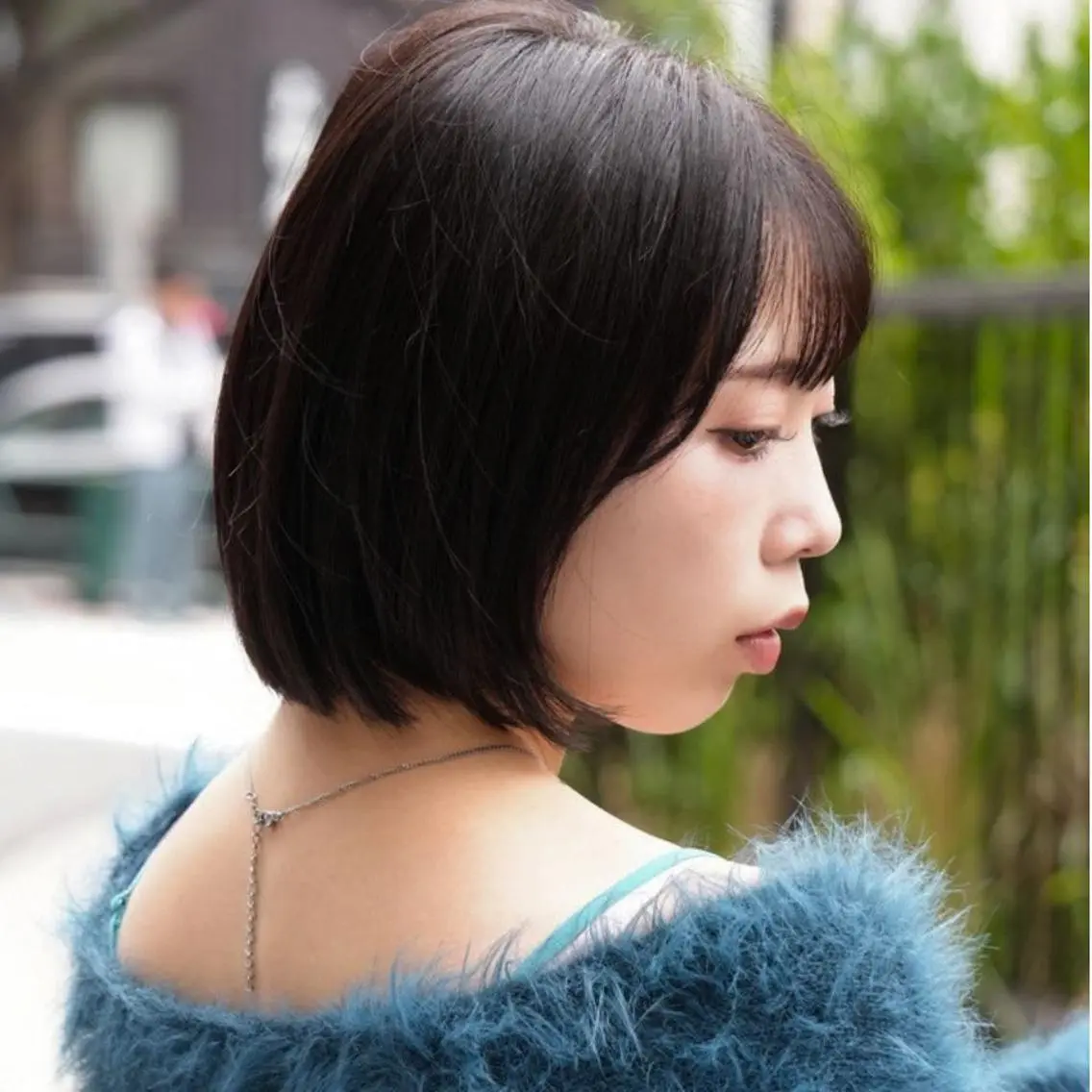 ショート カラー ショートボブ ブラウンカラー ダークブラウン ボブ ショートヘア Endearing 銀座/レイヤーカットのヘアスタイル