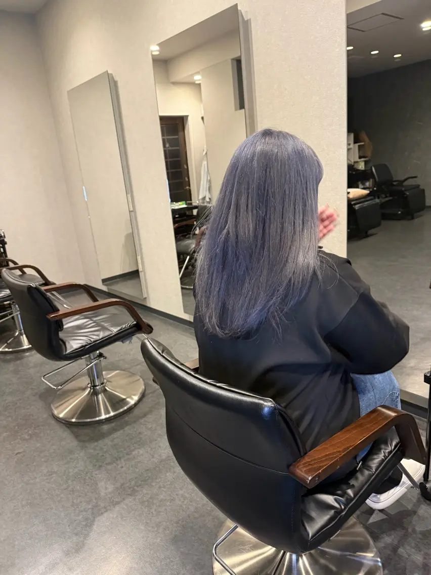 ロング カット ヘアカラー 髪質改善⚡️カラー 🍀武久 誠🍀のヘアスタイル