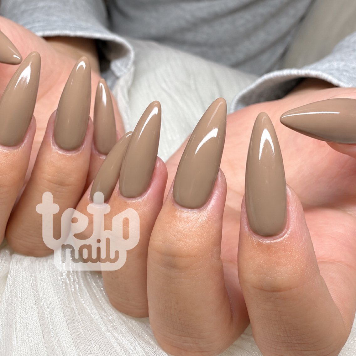 ネイル ワンカラーネイル シンプルネイル teto nail NATSUKOのネイルデザイン