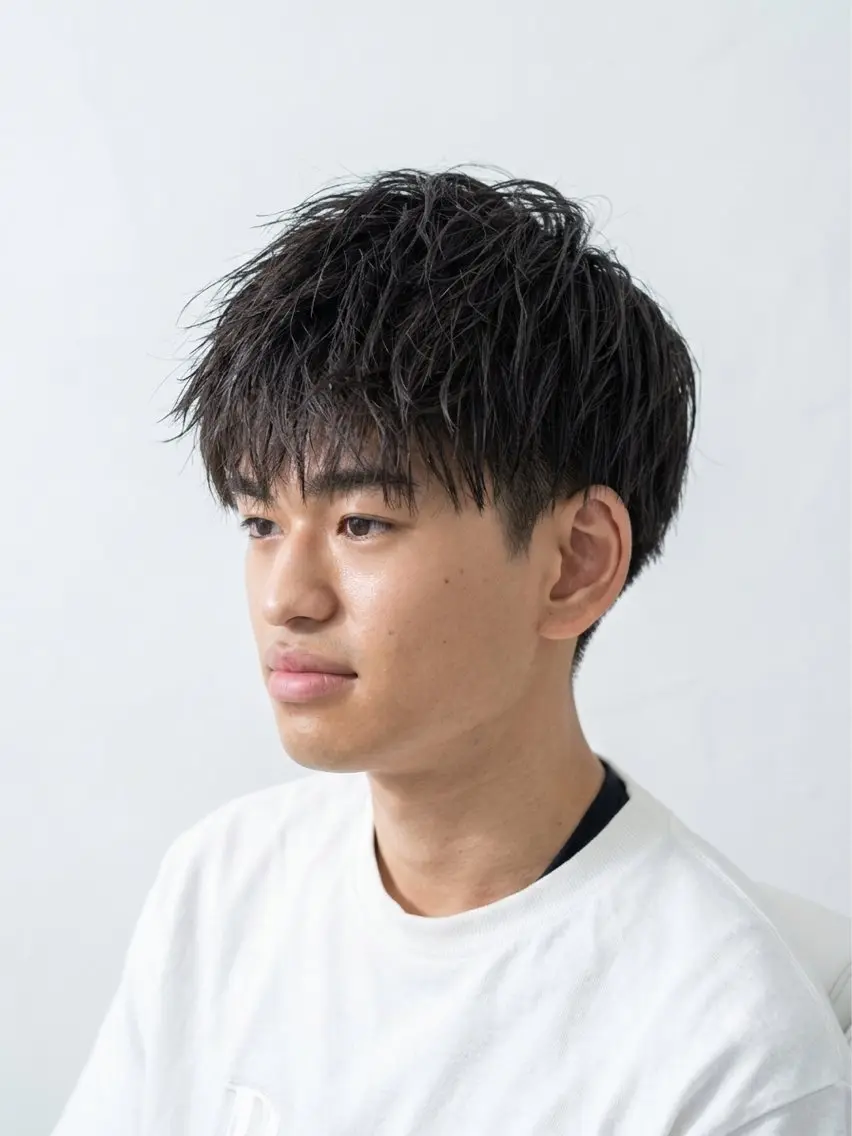 【メンズ限定】カット+シャンプー+眉カット付きシェービング+セット(※必須口コミ)の写真