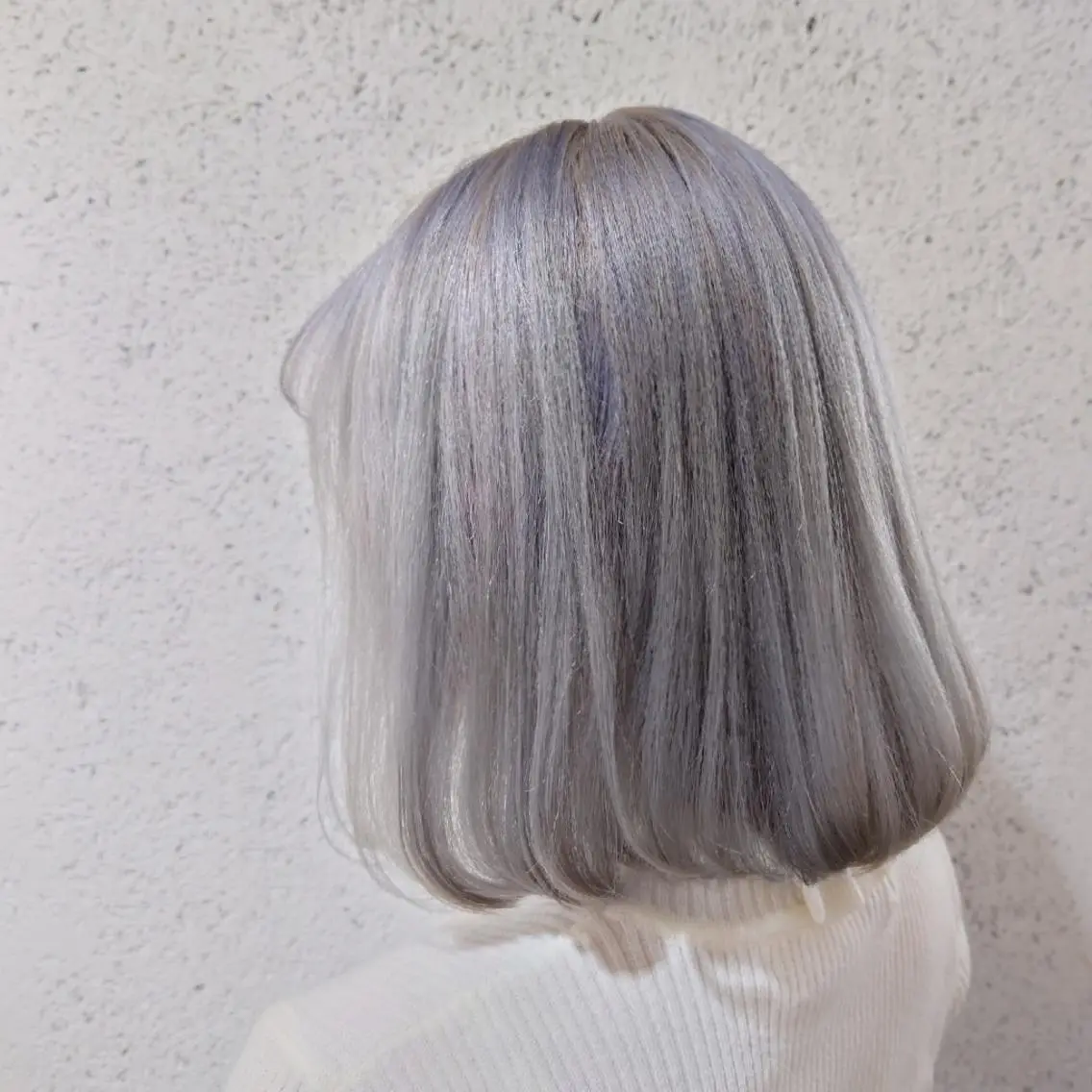 ミディアム カラー ヘアアレンジ ブリーチ ハイトーンカラー イルミナカラー クオルシアカラー トリートメント カット ヘアカラー トリートメント かわい ゆうな 髪質改善/縮毛矯正のヘアスタイル