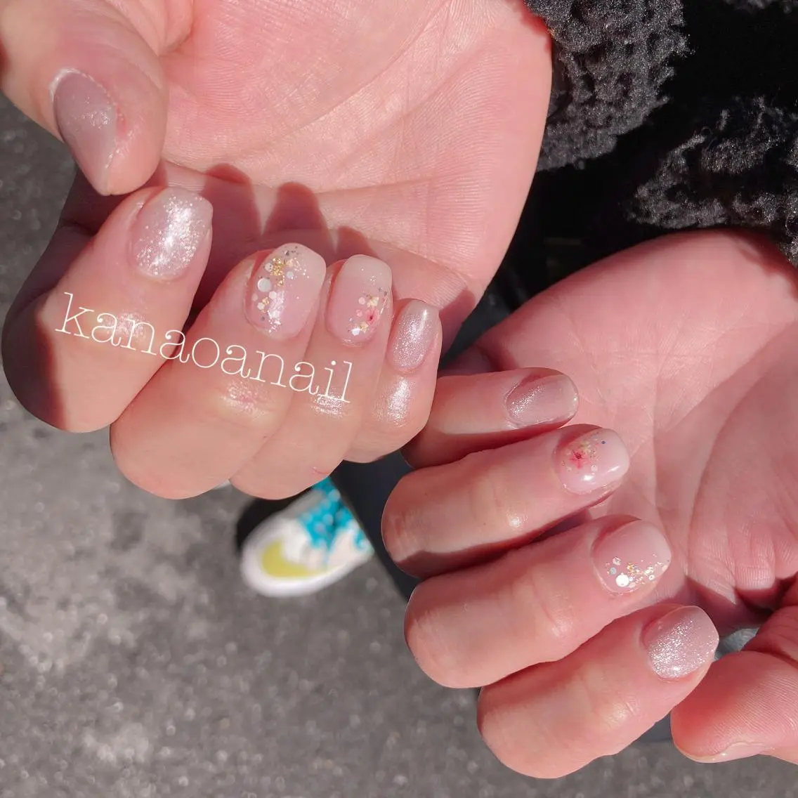 ネイル 地爪育成💅 kanaoanailのネイルデザイン