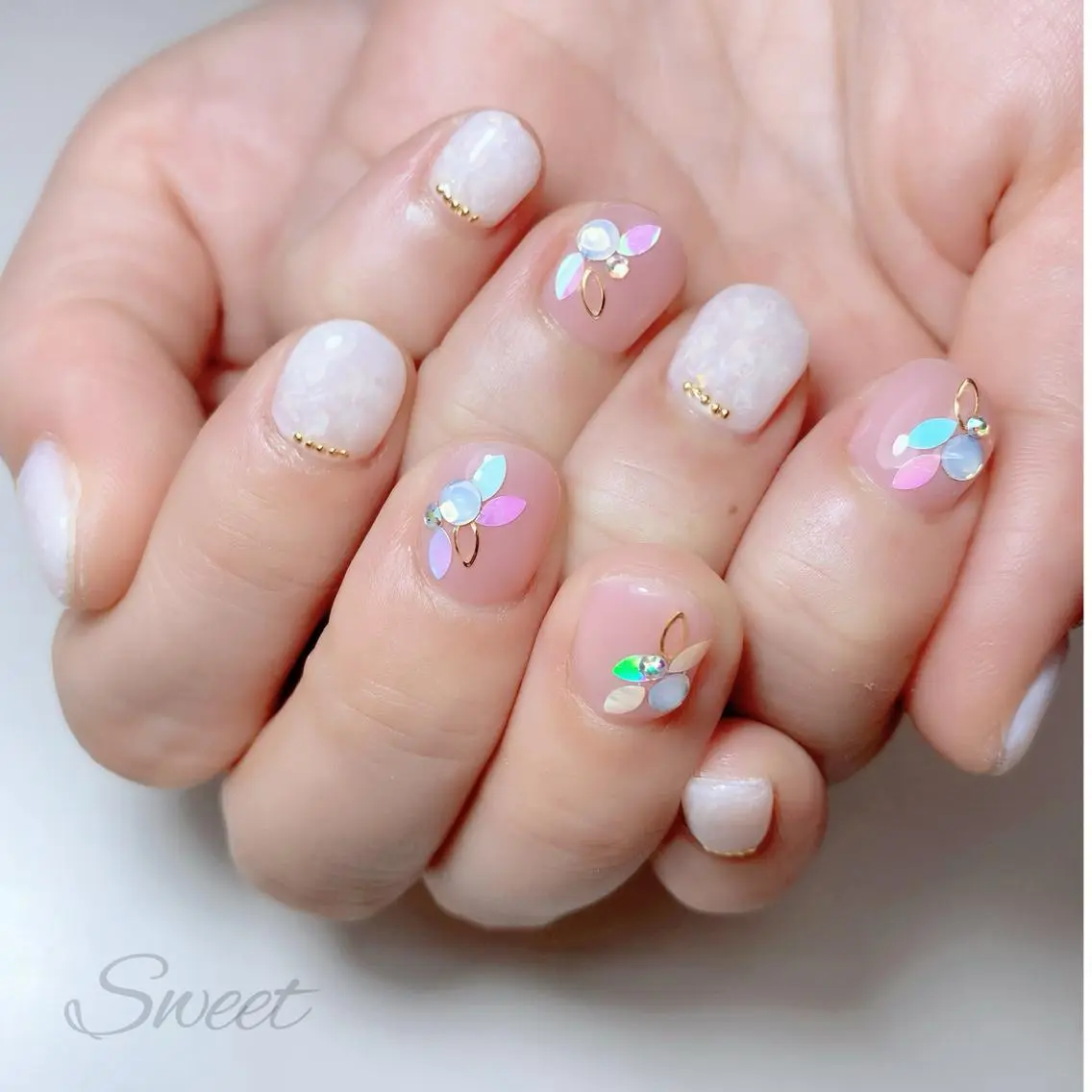 ネイル sweet 仲野陽子のネイルデザイン