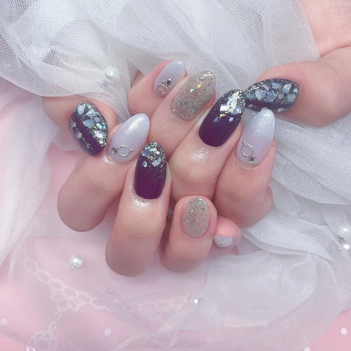 ネイル 長さ出し スカルプネイル Nail Salon kihi大塚店のネイルデザイン