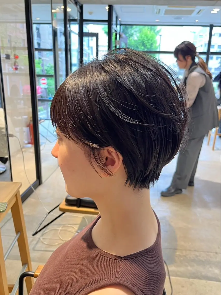 ショート カット 宇野 佑馬のヘアスタイル