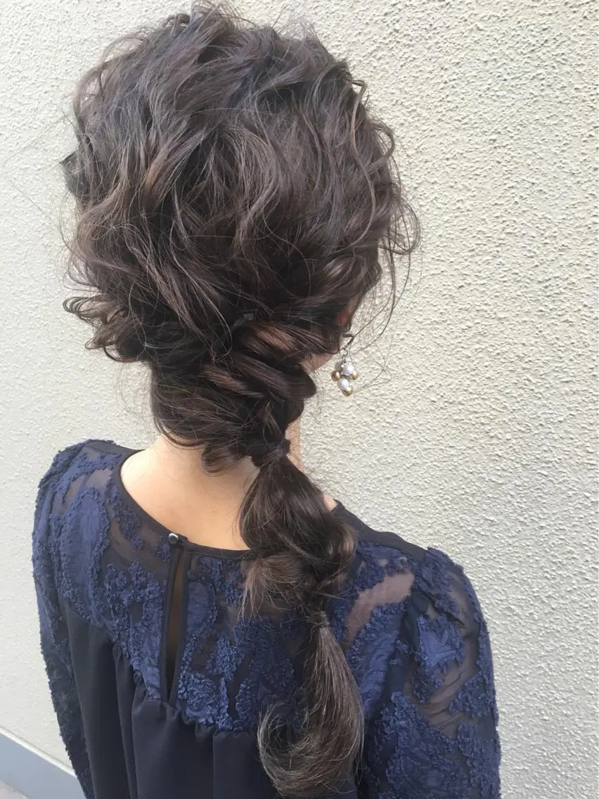 ゆるふわ☆波ウェーブ☆ヘアセットの写真