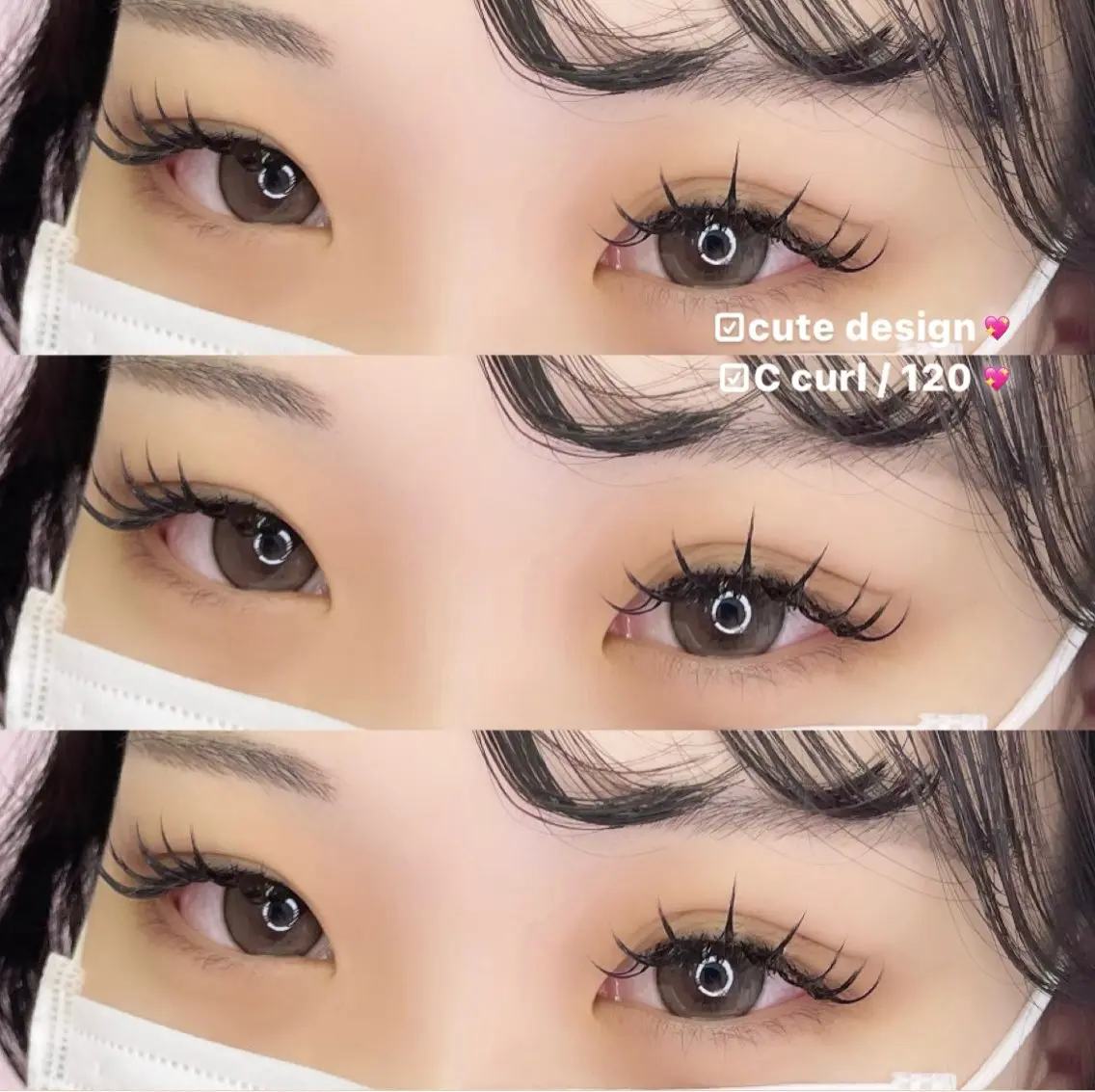 マツエク・マツパ ICY❁⃘eye aikaのマツエク・マツパデザイン