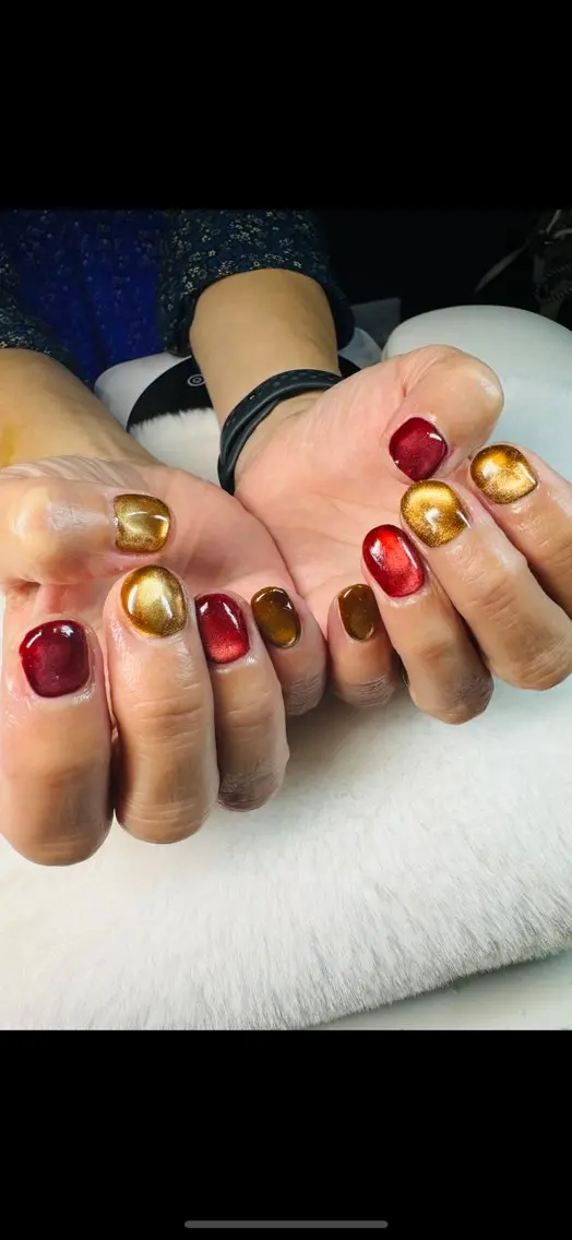 オフなし、マグネット、グラデーション💅の写真