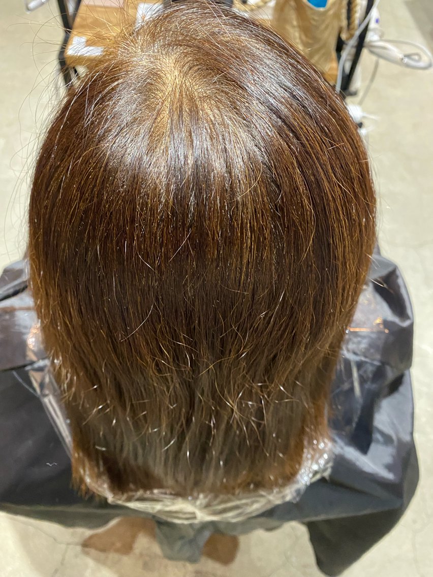 カラー カラーモデル募集 ⭐️里乃⭐️のヘアスタイル