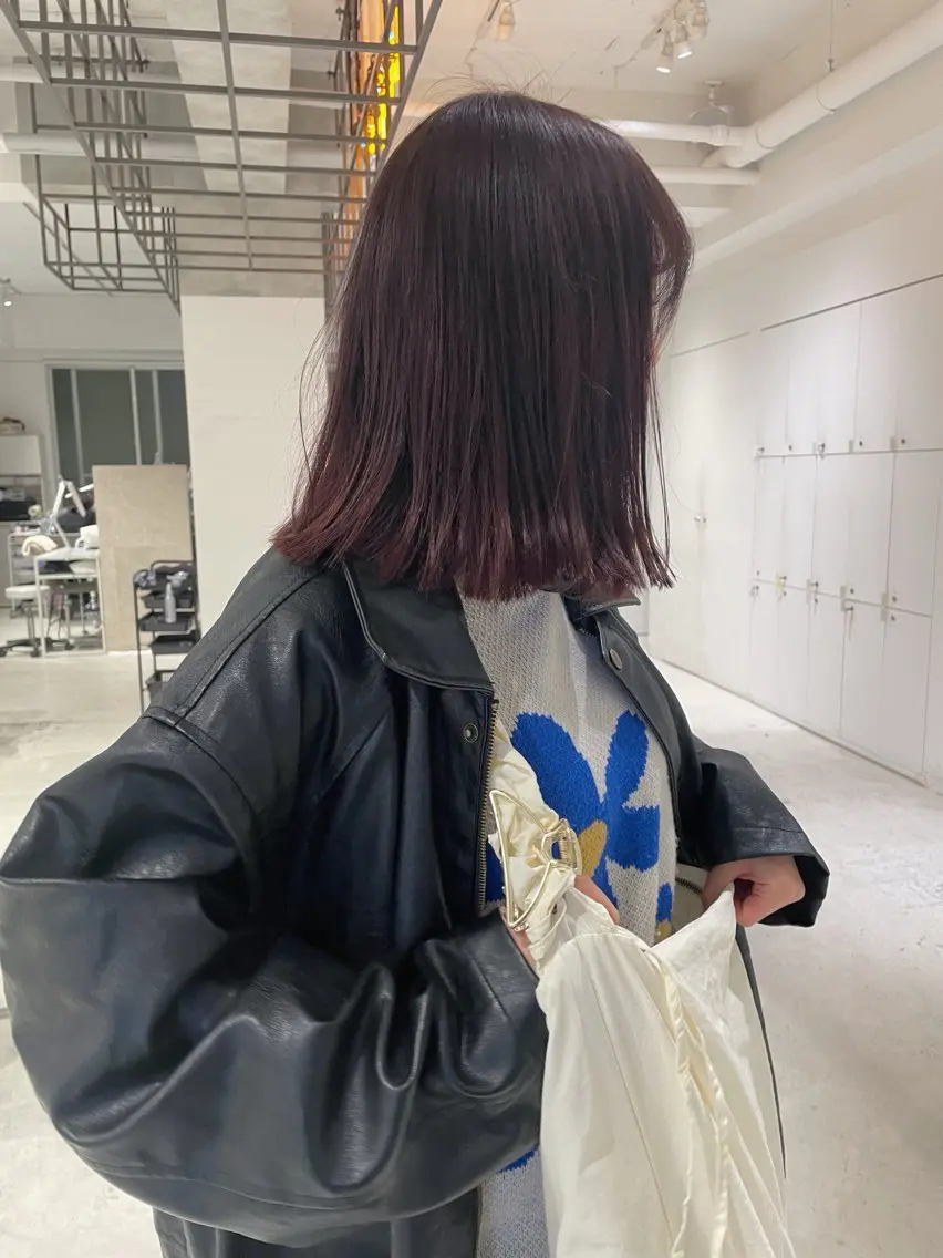 ミディアム カラー ヘアカラー トリートメント ralme/sol 髙橋一哉のヘアスタイル